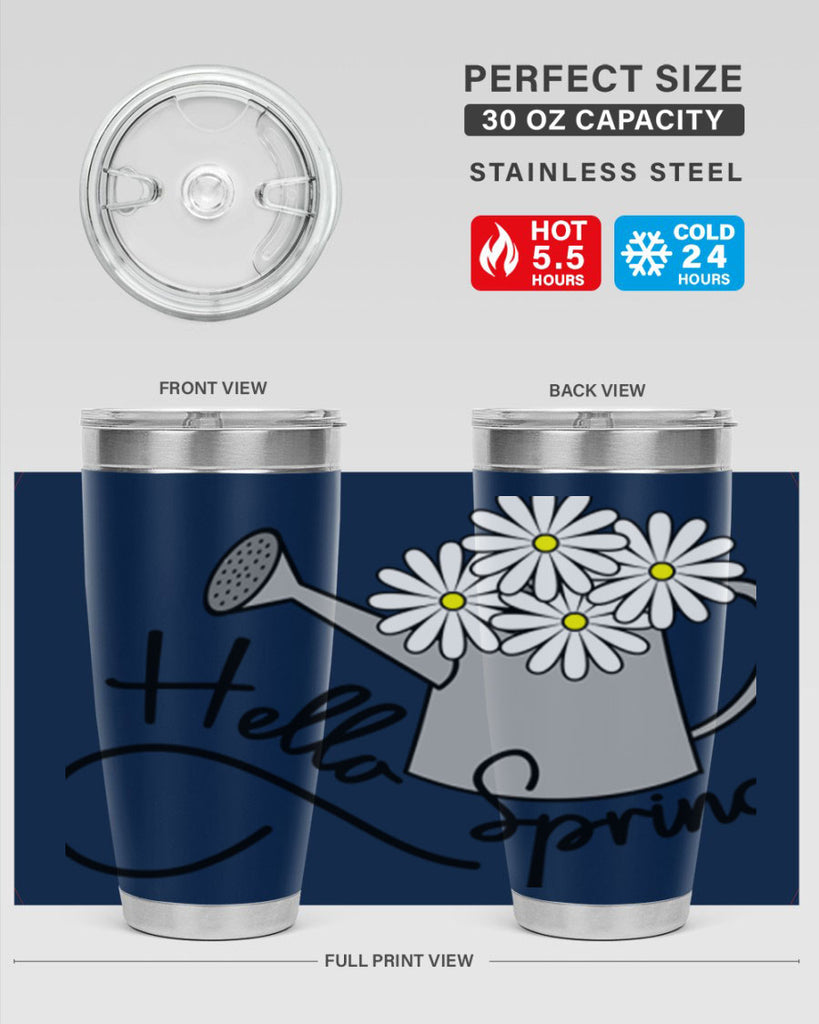hello spring watering can208#- spring- Tumbler
