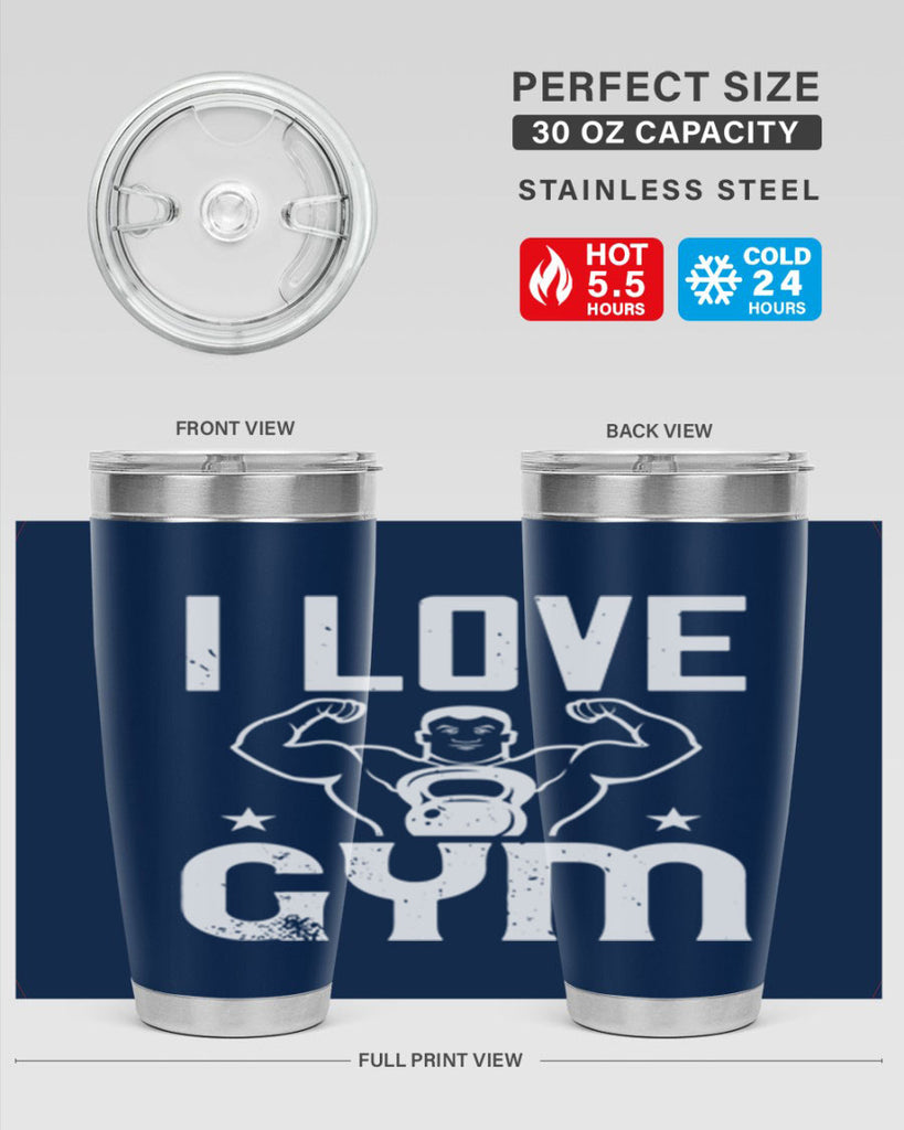 i love gym 88#- gym- Tumbler