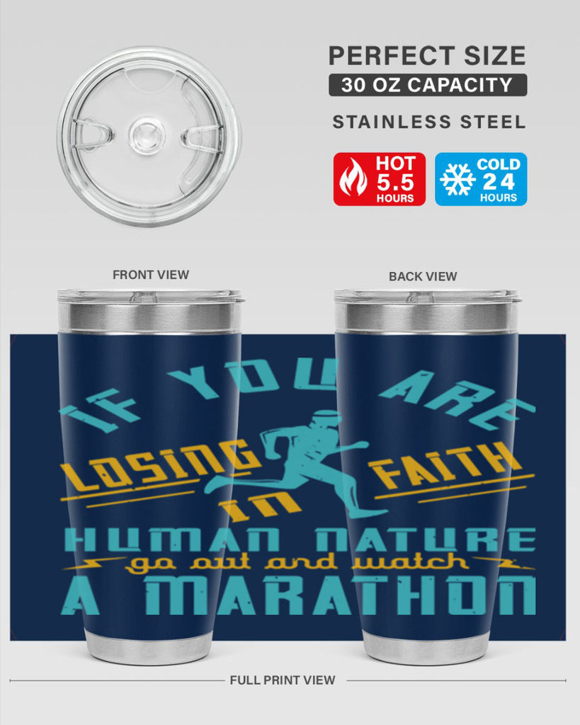 if you are losing faith in human nature go out and watch a marathon 37#- running- Tumbler