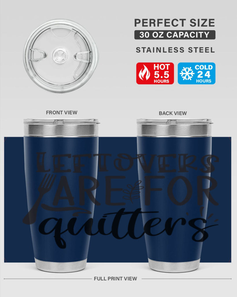 leflovers are for guitters 28#- kitchen- Tumbler