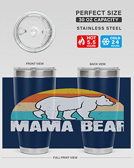 mama bear 24#- Bears- Tumbler