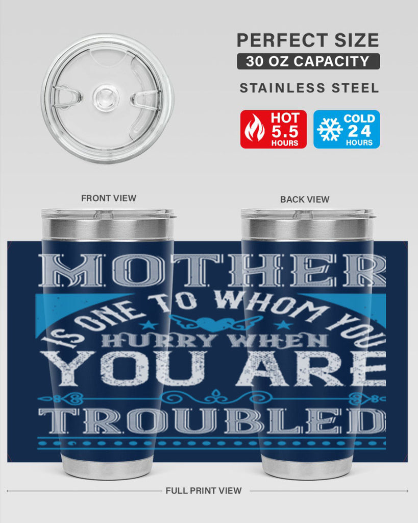 mother is one to whom 67#- mothers day- Tumbler