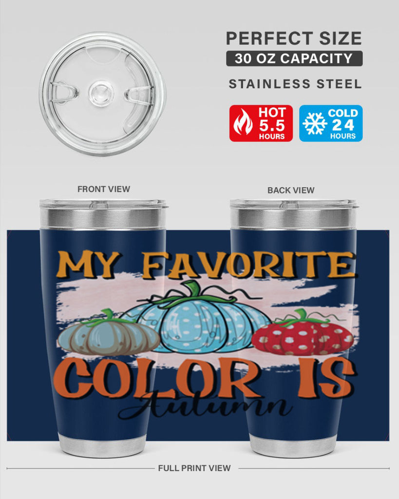my favorite color is autumn 436#- fall- Tumbler