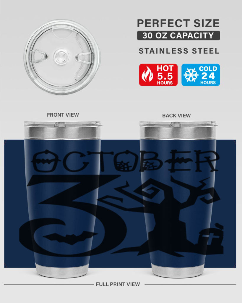 october 42#- halloween- Tumbler
