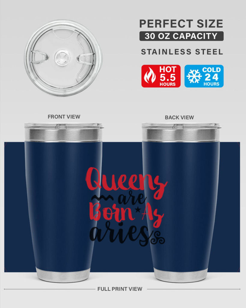 queens Are Born As Aries 384#- zodiac- Tumbler