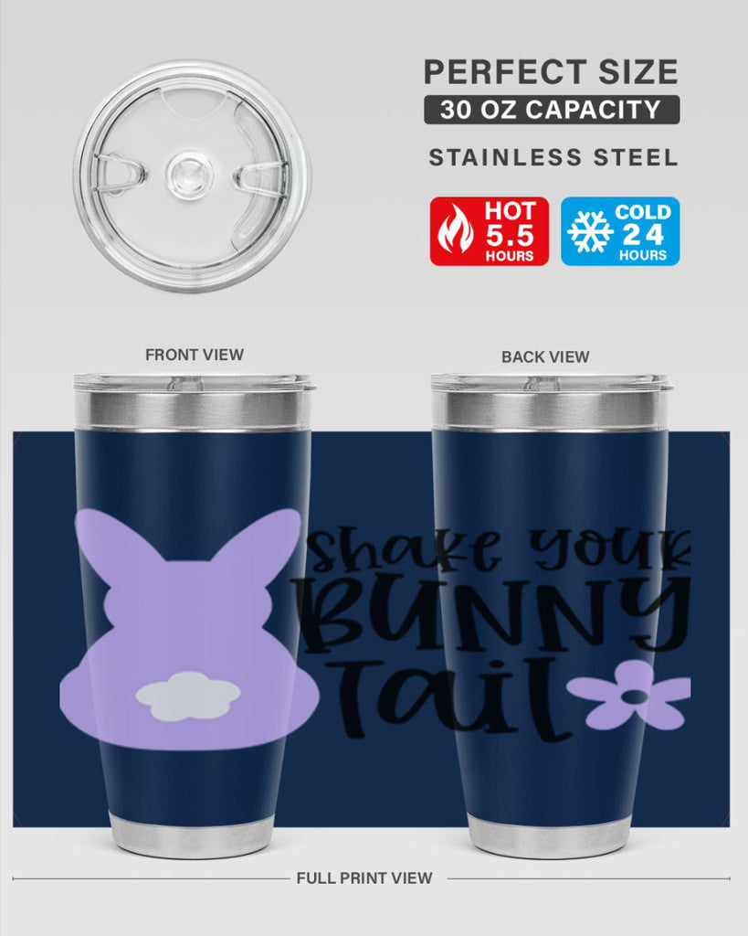 shake your bunny tail 12#- easter- Tumbler