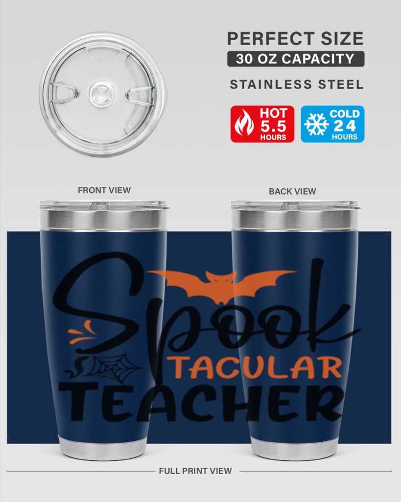 spooktacular teacher 106#- halloween- Tumbler