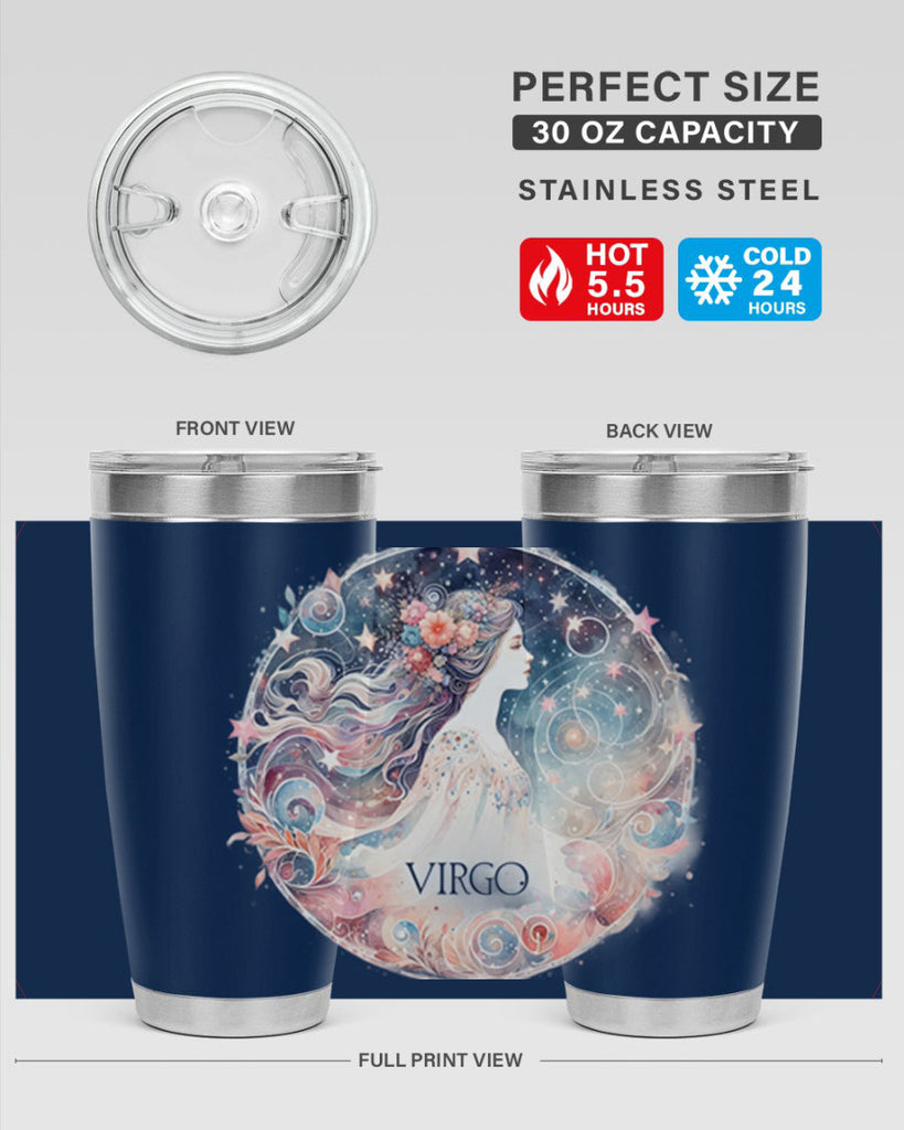 virgo 545#- zodiac- Tumbler