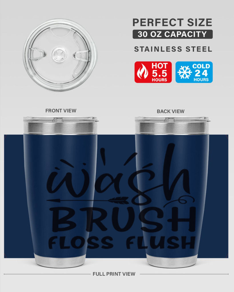 wash brush floss flush 73#- kitchen- Tumbler
