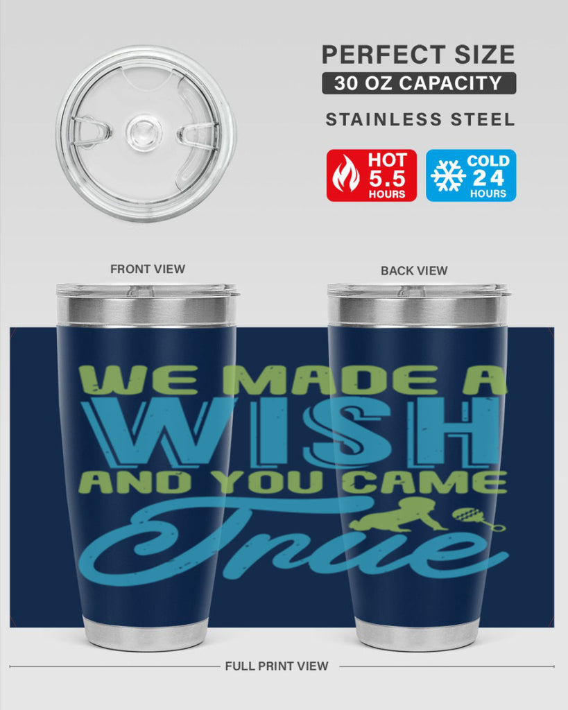 we made a wish and you can true Style 164#- baby- tumbler