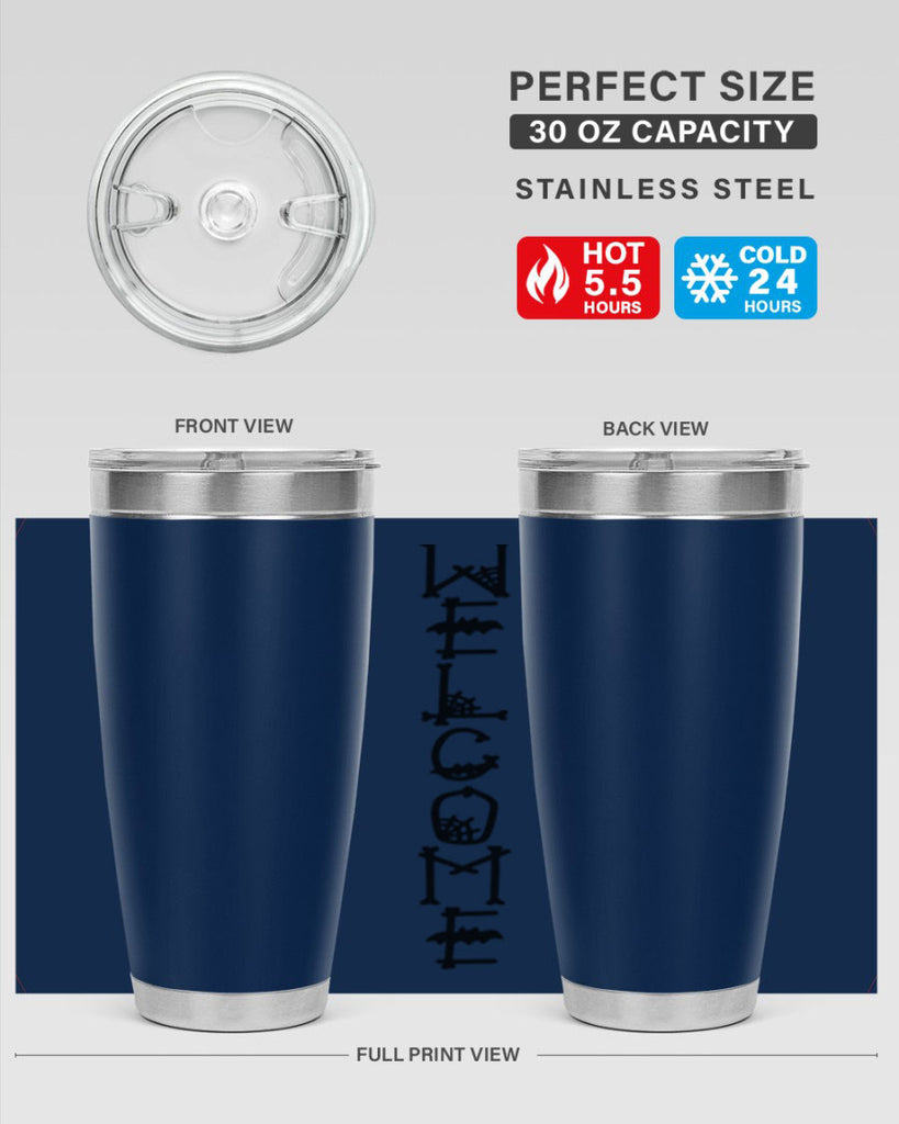 welcome 12#- halloween- Tumbler