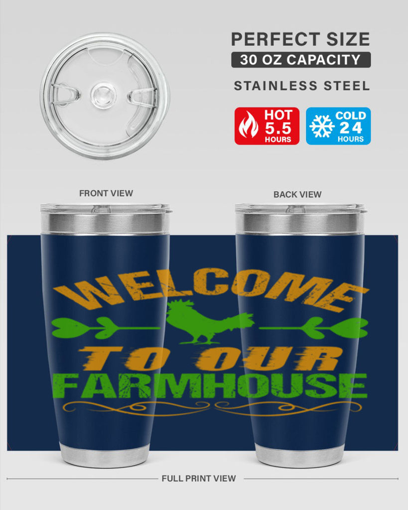 welcome to your farmhouse 28#- farming and gardening- Tumbler