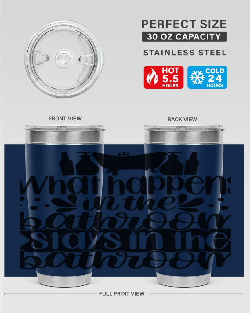 what happens in the bathroom 6#- bathroom- Tumbler