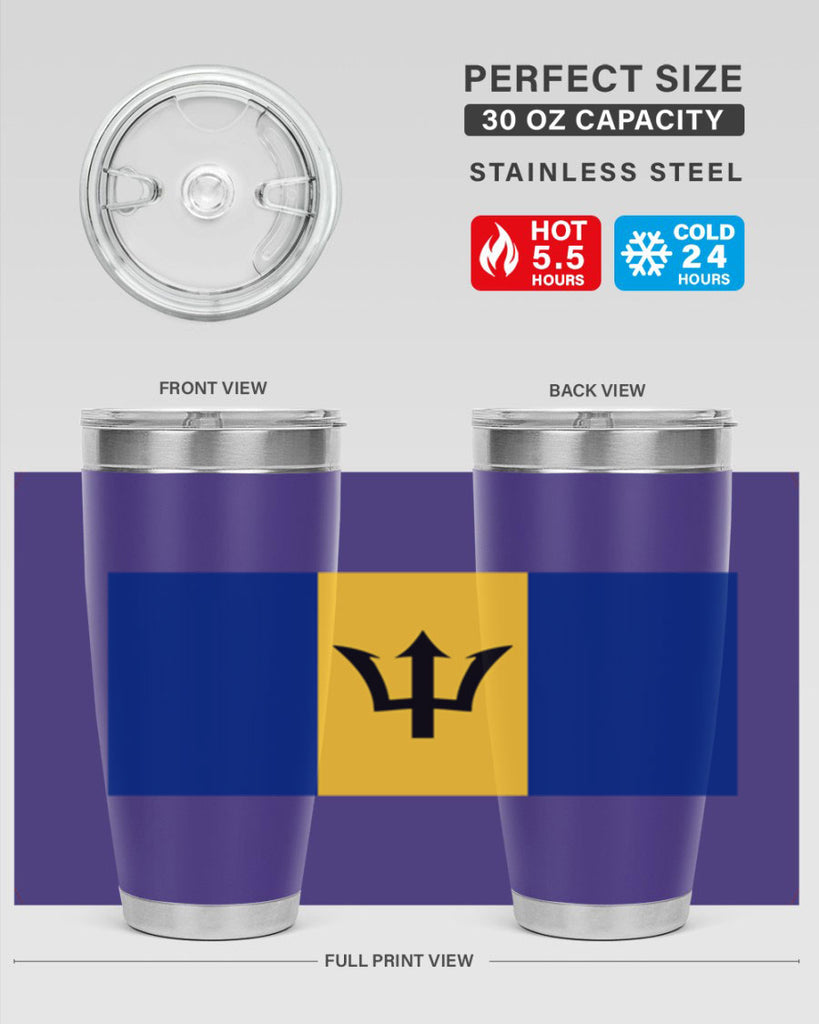Barbados 183#- world flags- Tumbler