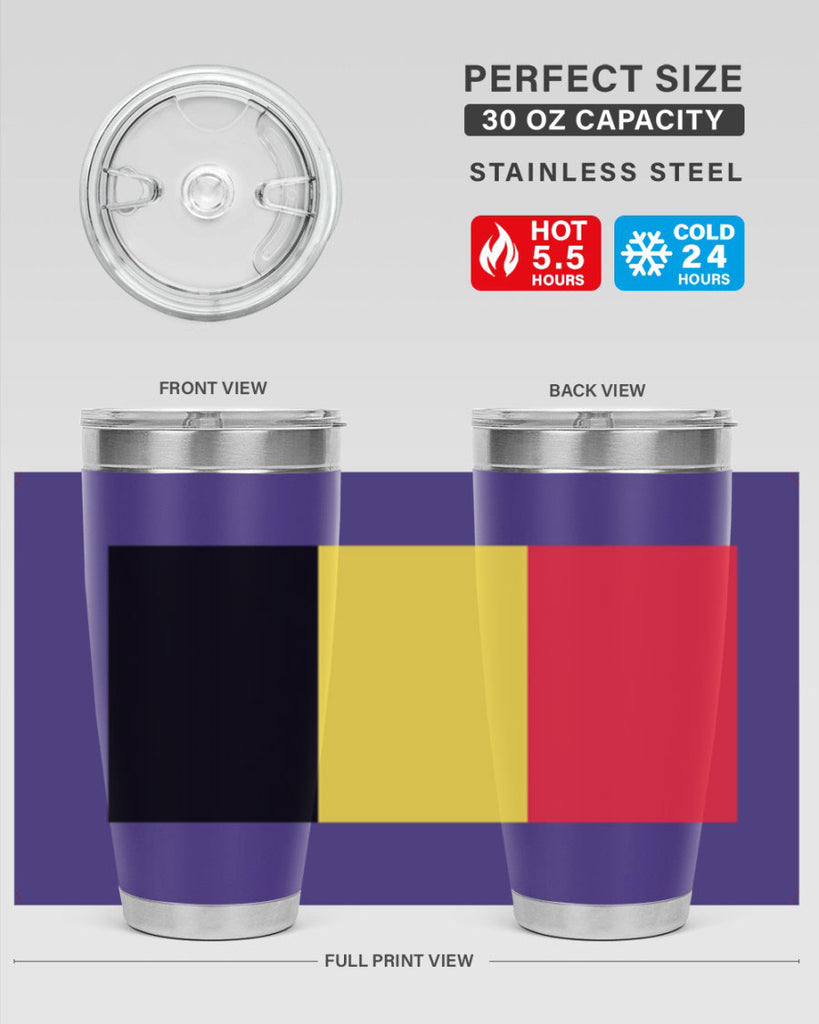 Belgium 181#- world flags- Tumbler