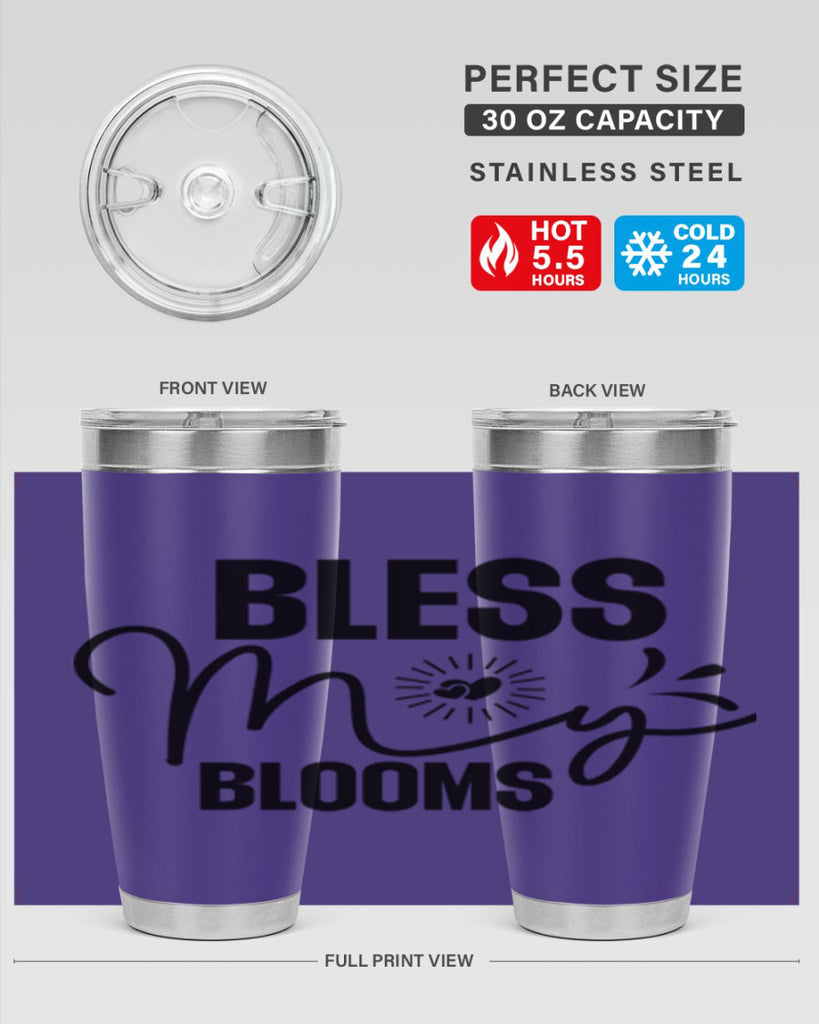 Bless My Blooms 42#- spring- Tumbler