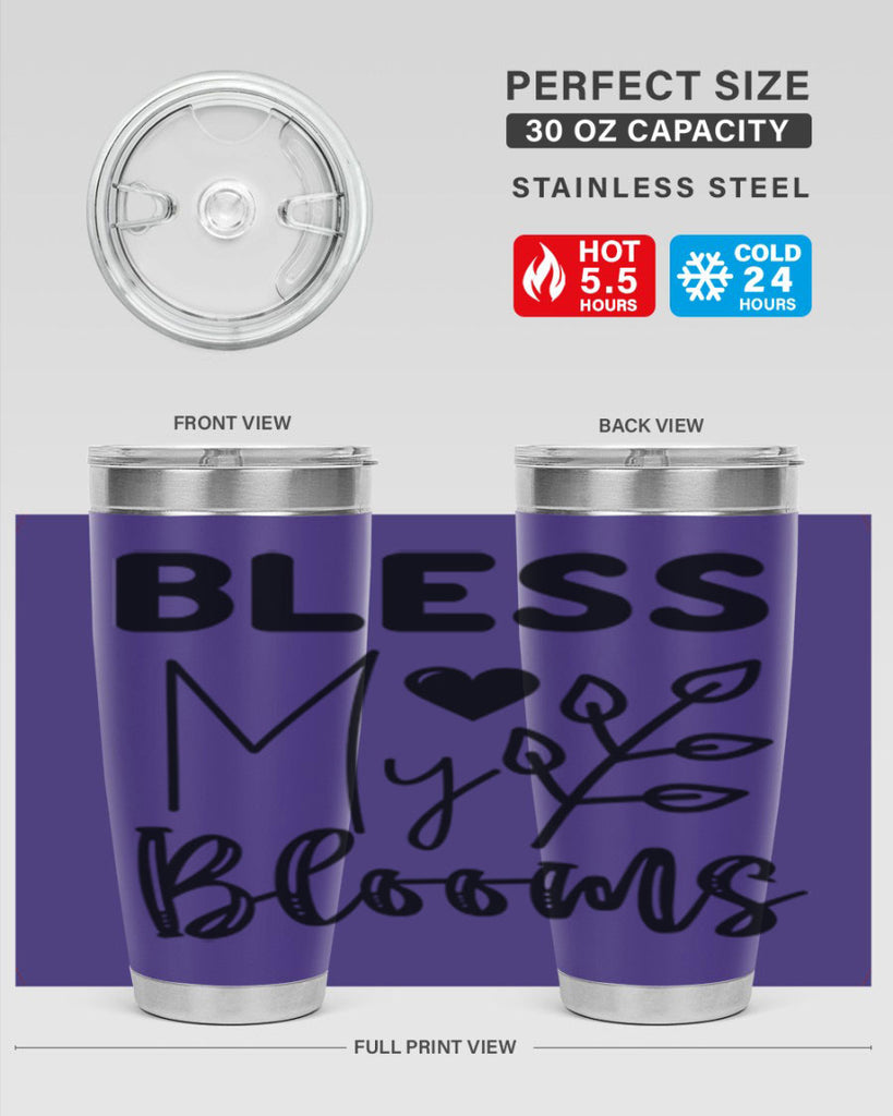 Bless My Blooms 44#- spring- Tumbler