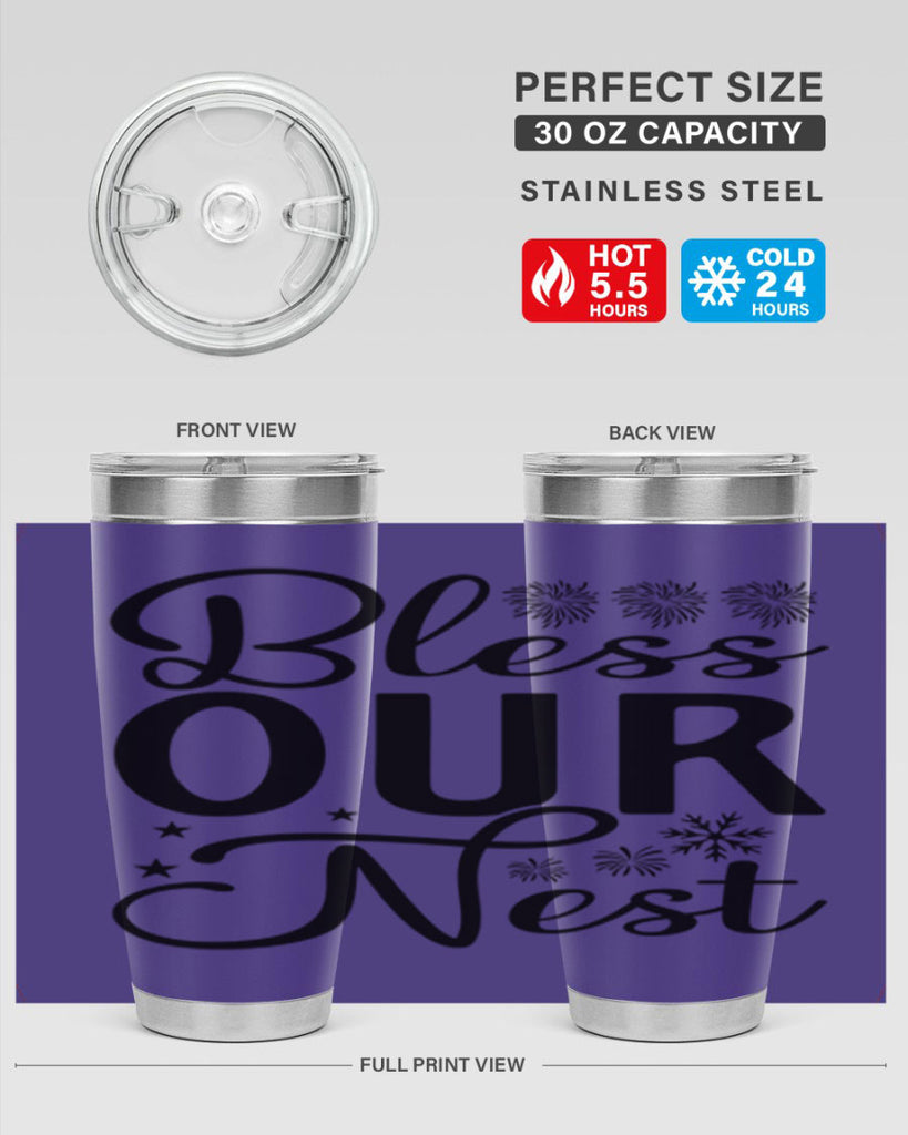 Bless Our Nest 51#- spring- Tumbler