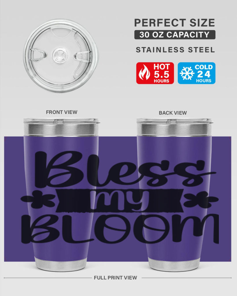 Bless my bloom  design 60#- spring- Tumbler