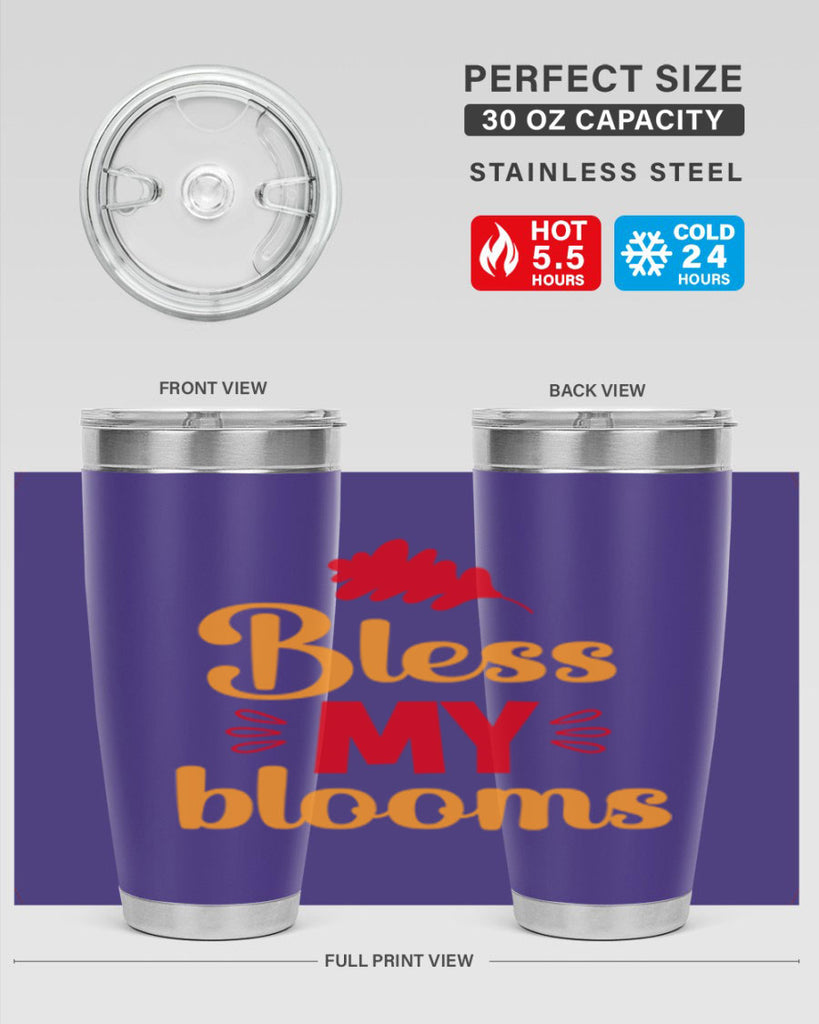Bless my blooms 43#- spring- Tumbler