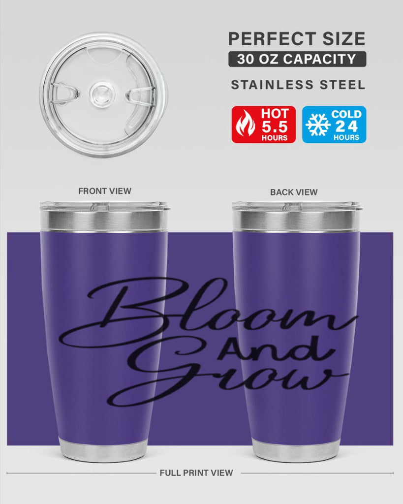 Bloom and grow  83#- spring- Tumbler