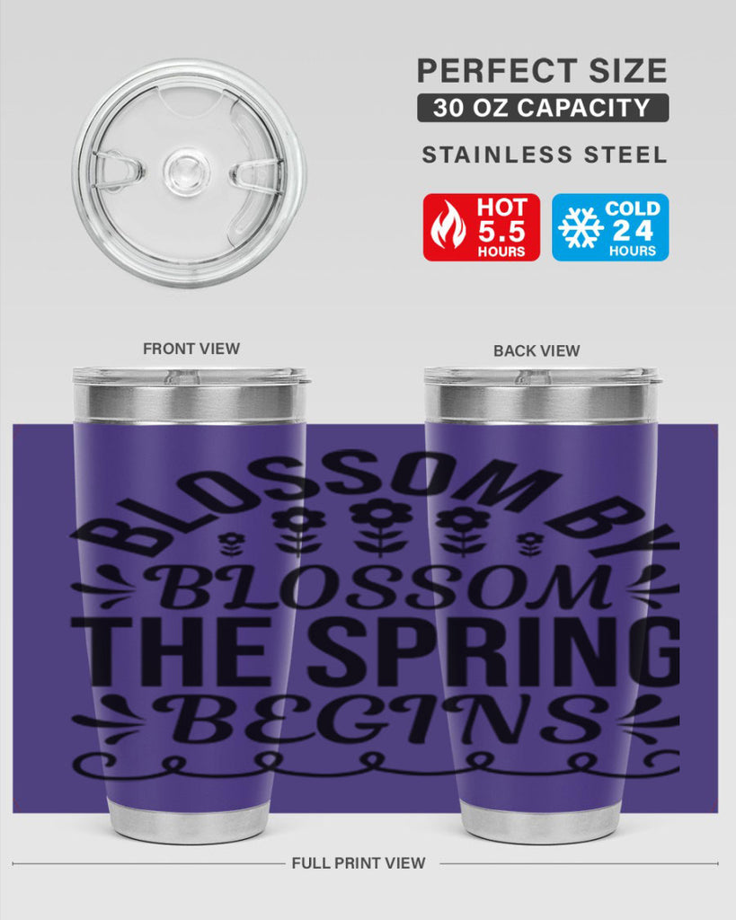 Blossom by blossom the spring 93#- spring- Tumbler