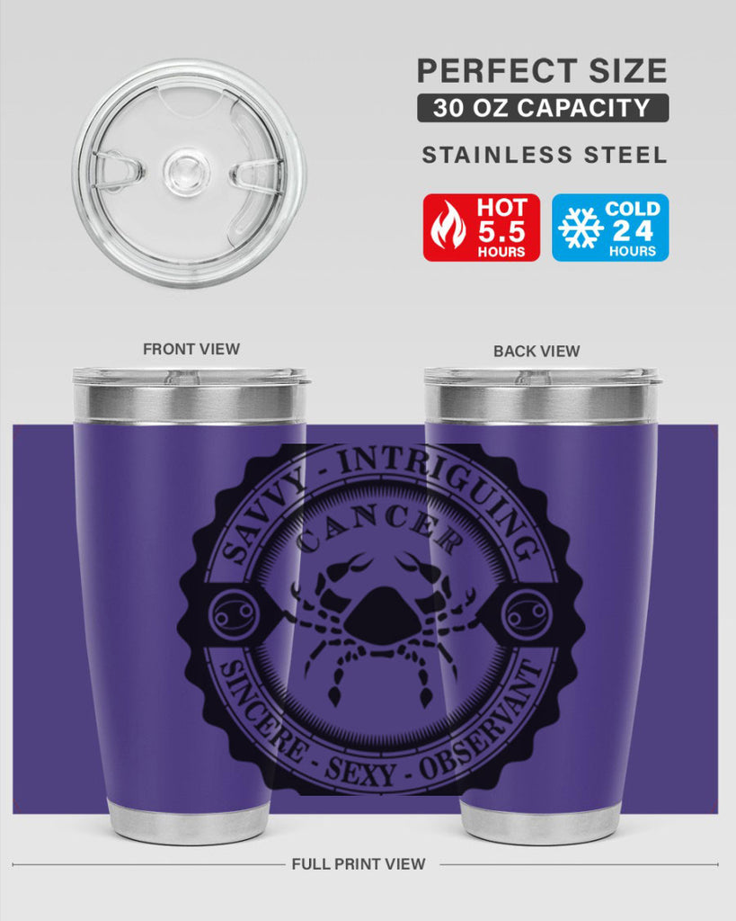 Cancer 15#- zodiac- Tumbler