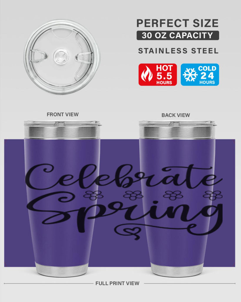 Celebrate spring  105#- spring- Tumbler