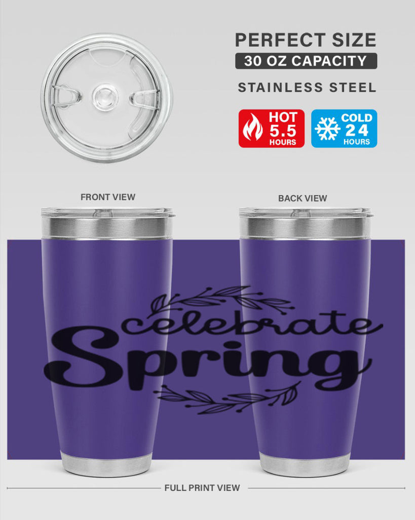 Celebrate spring  106#- spring- Tumbler