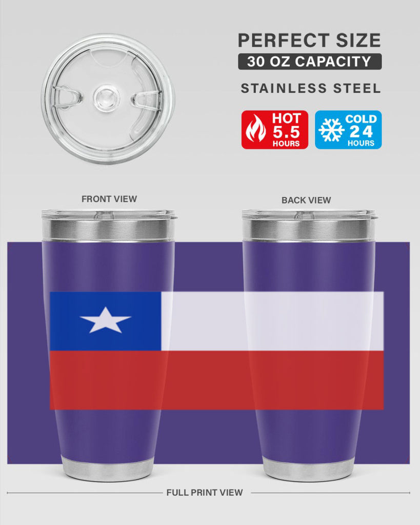 Chile 163#- world flags- Tumbler