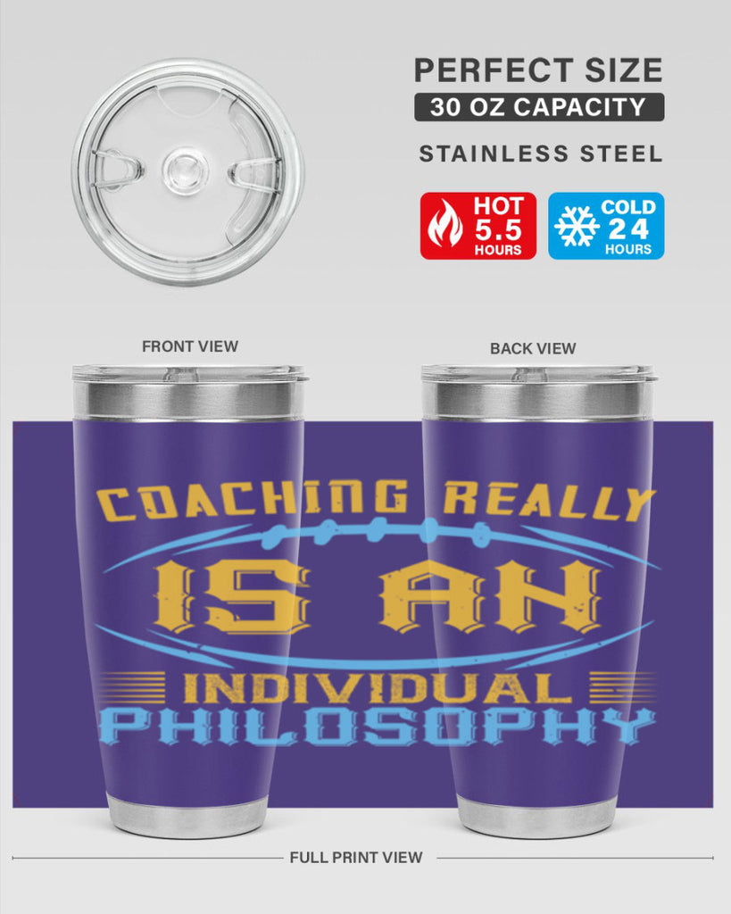 Coaching really is an individual philosophy Style 43#- coaching- tumbler