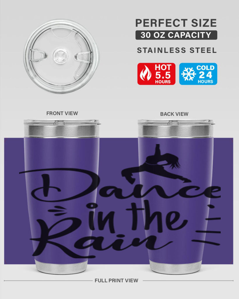 DANCE in the RAIN  120#- spring- Tumbler