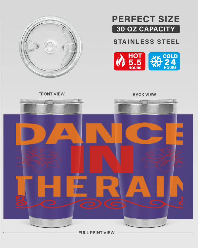 Dance in the rain 117#- spring- Tumbler
