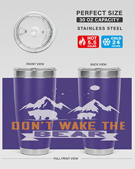 Don’t wake the bear 37#- Bears- Tumbler