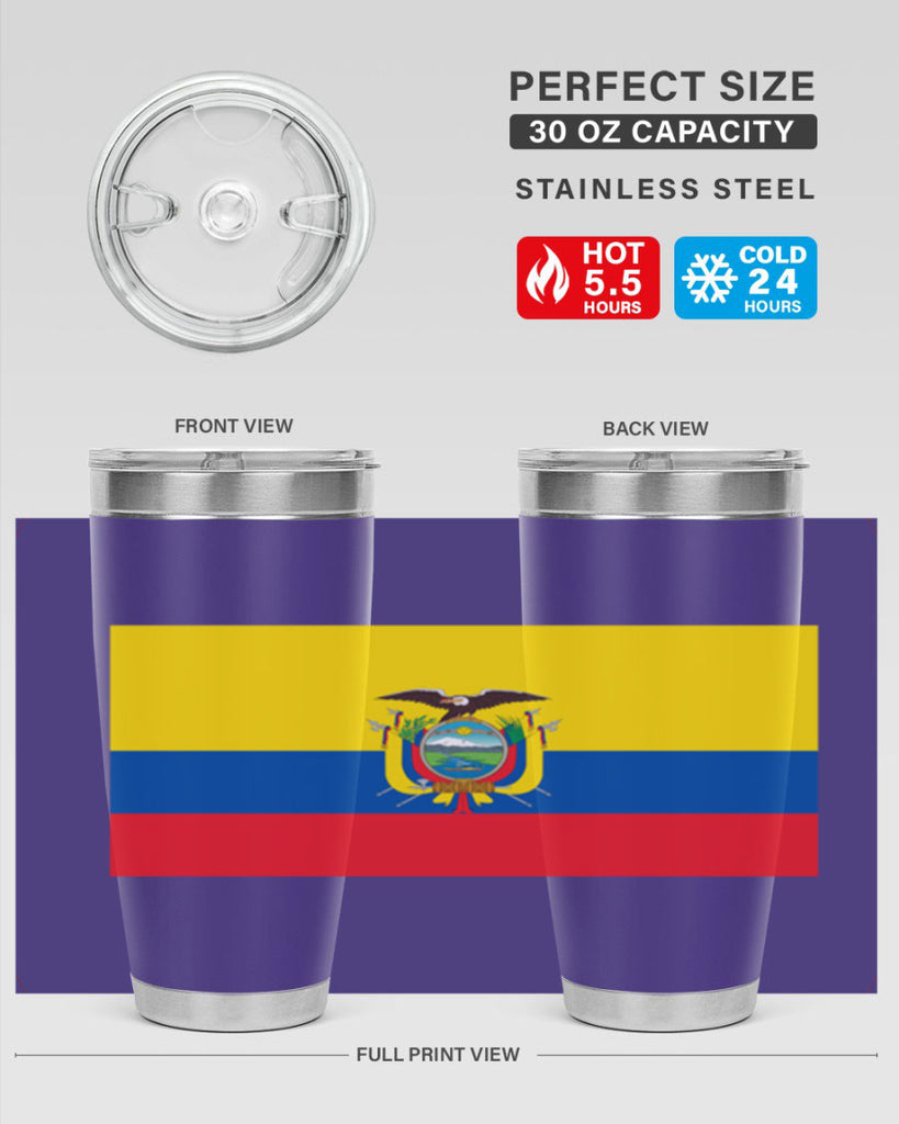 Ecuador 147#- world flags- Tumbler
