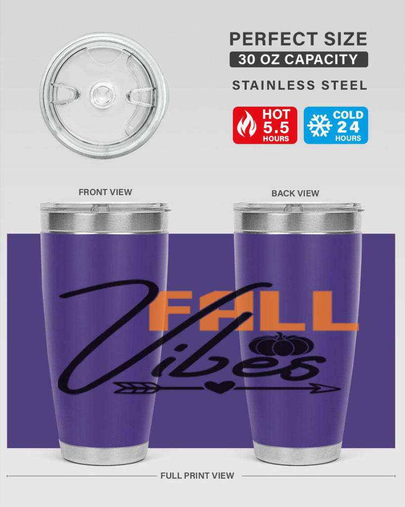 Fall Vibes 142#- fall- Tumbler