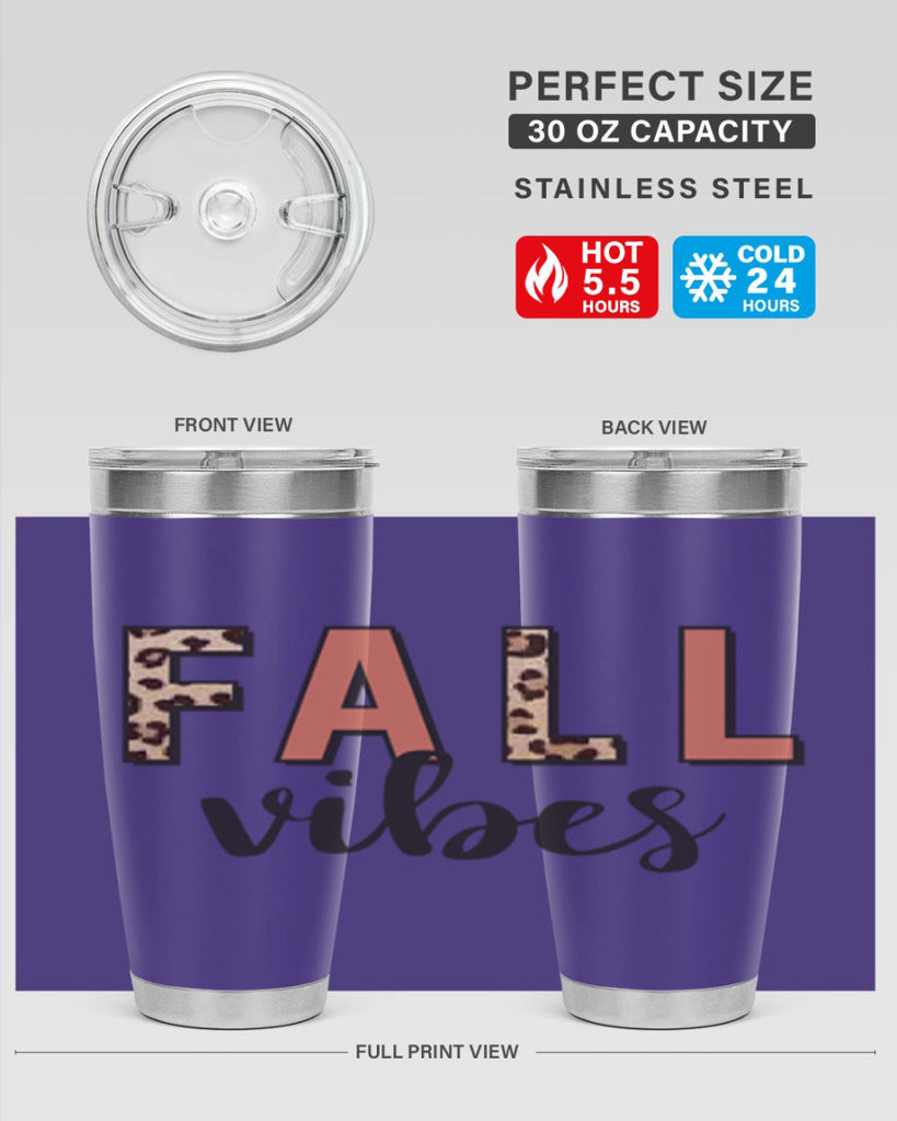 Fall Vibes 143#- fall- Tumbler