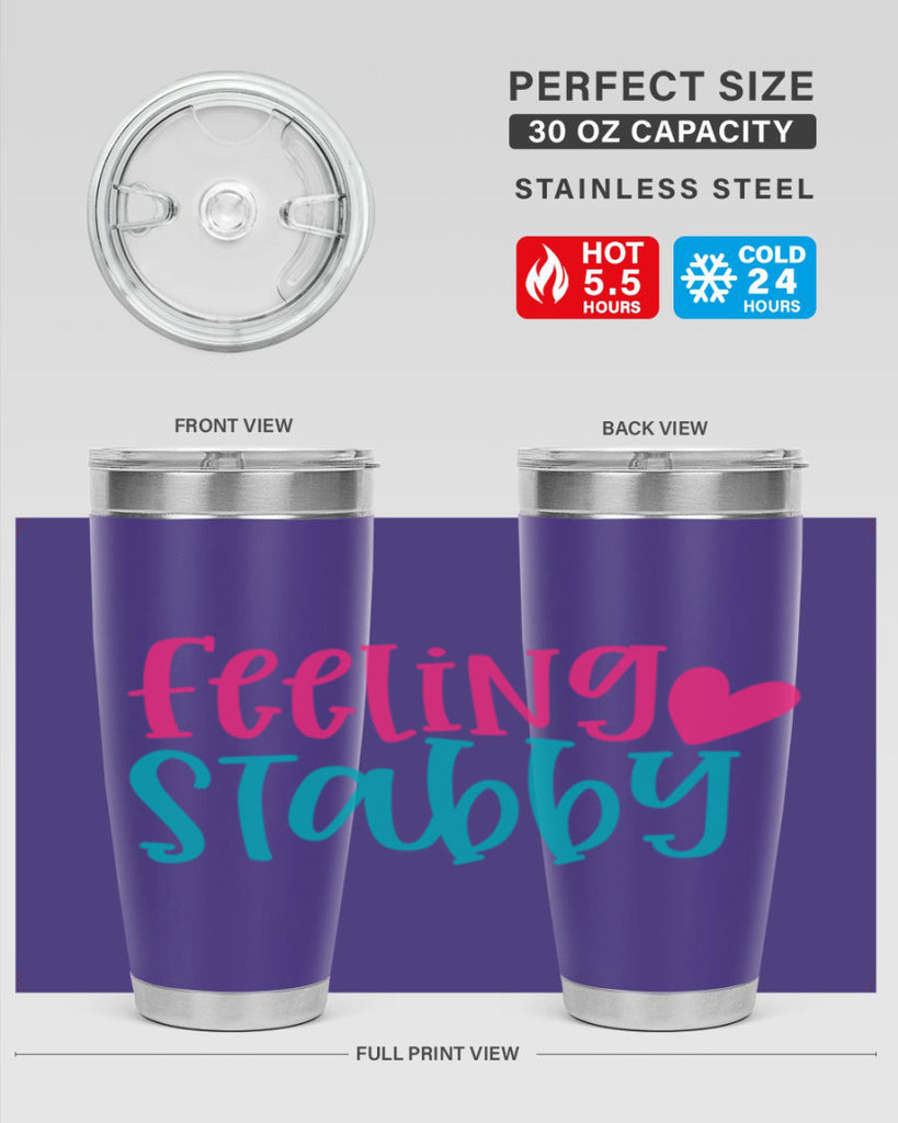 Feeling Stabby Nurse Style Style 192#- nurse- tumbler