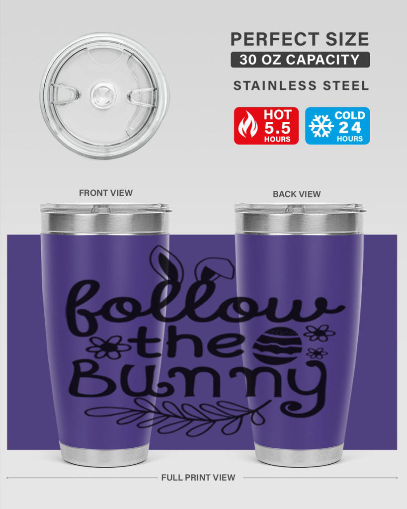 Follow the bunny  142#- spring- Tumbler