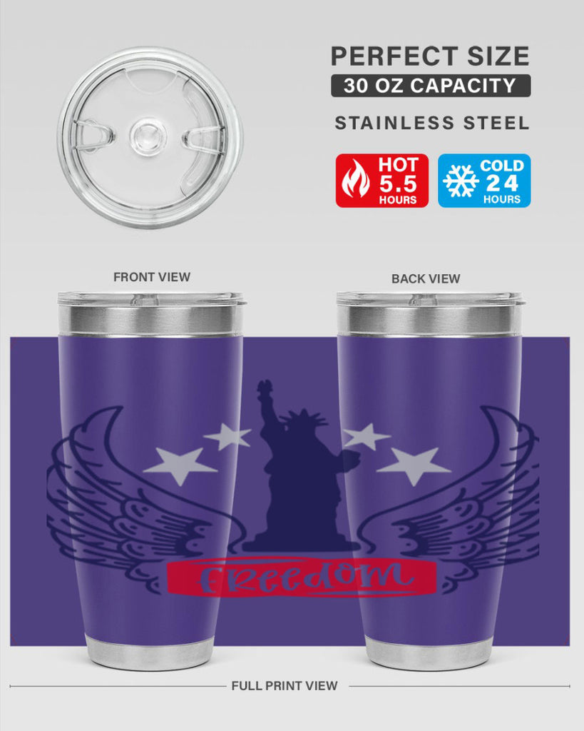 Freedom Style 150#- Fourt Of July- Tumbler