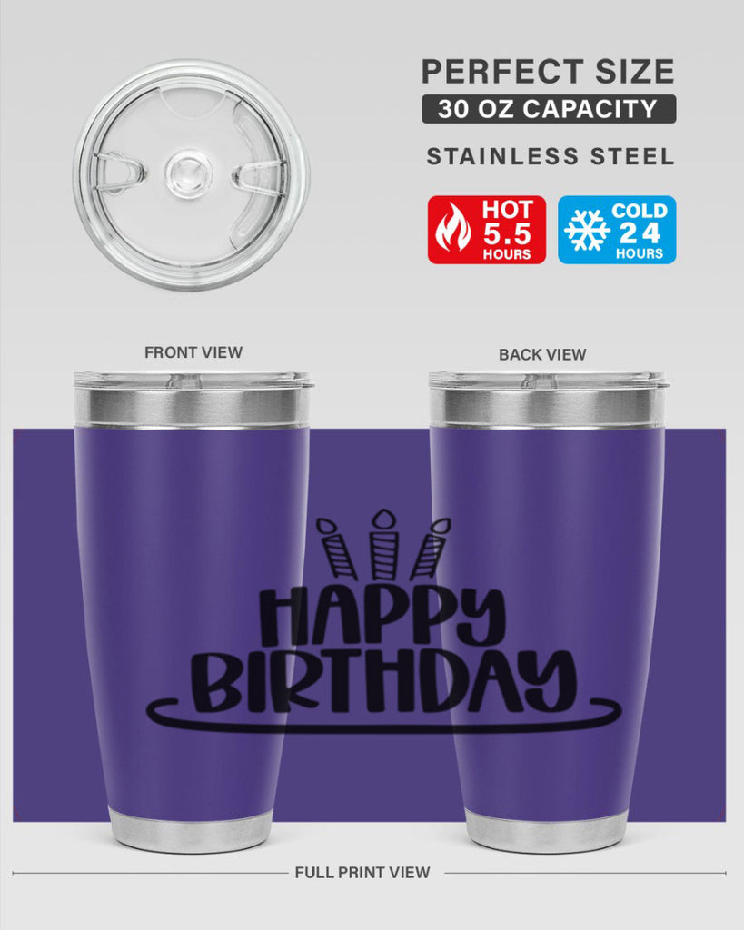 Happy Birthday Style 1#- birthday- tumbler
