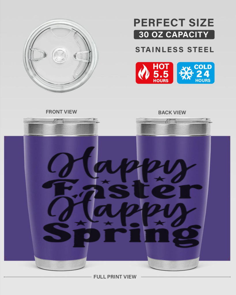 Happy Easter Happy Spring 156#- spring- Tumbler