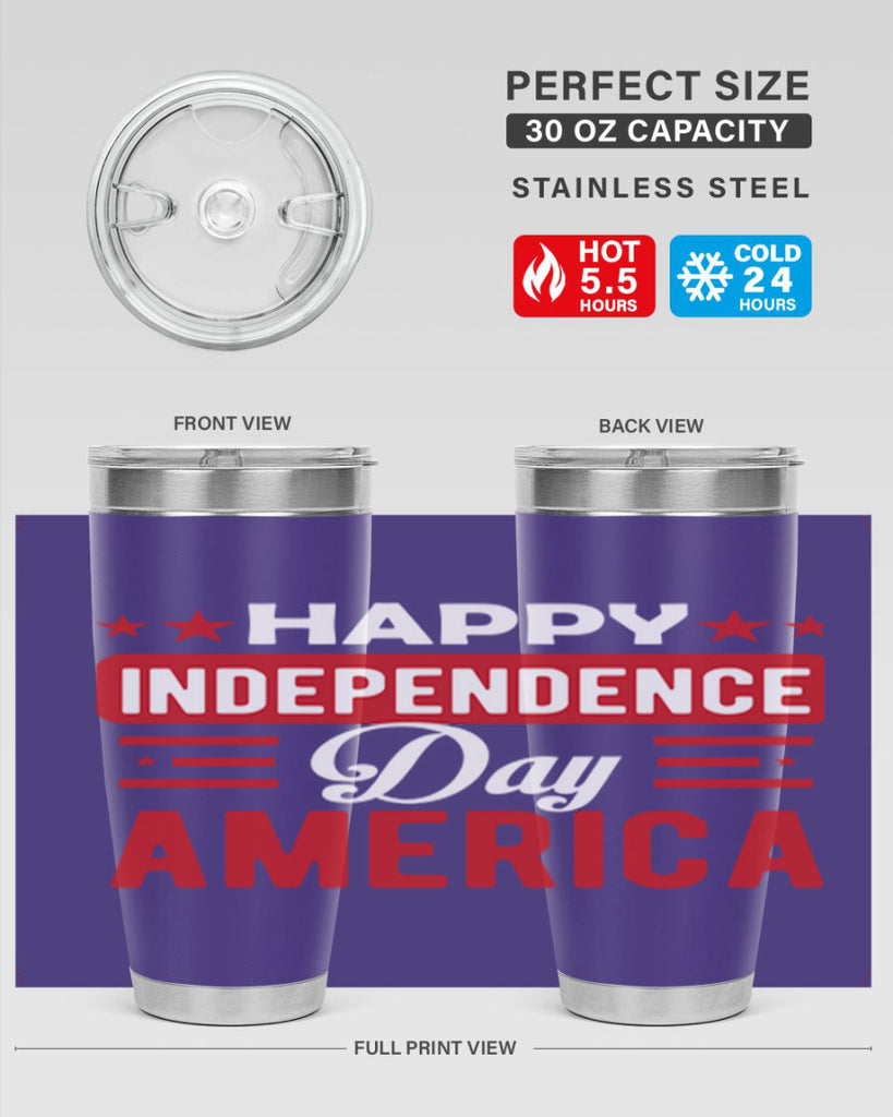 Happy independece day America Style 103#- Fourt Of July- Tumbler