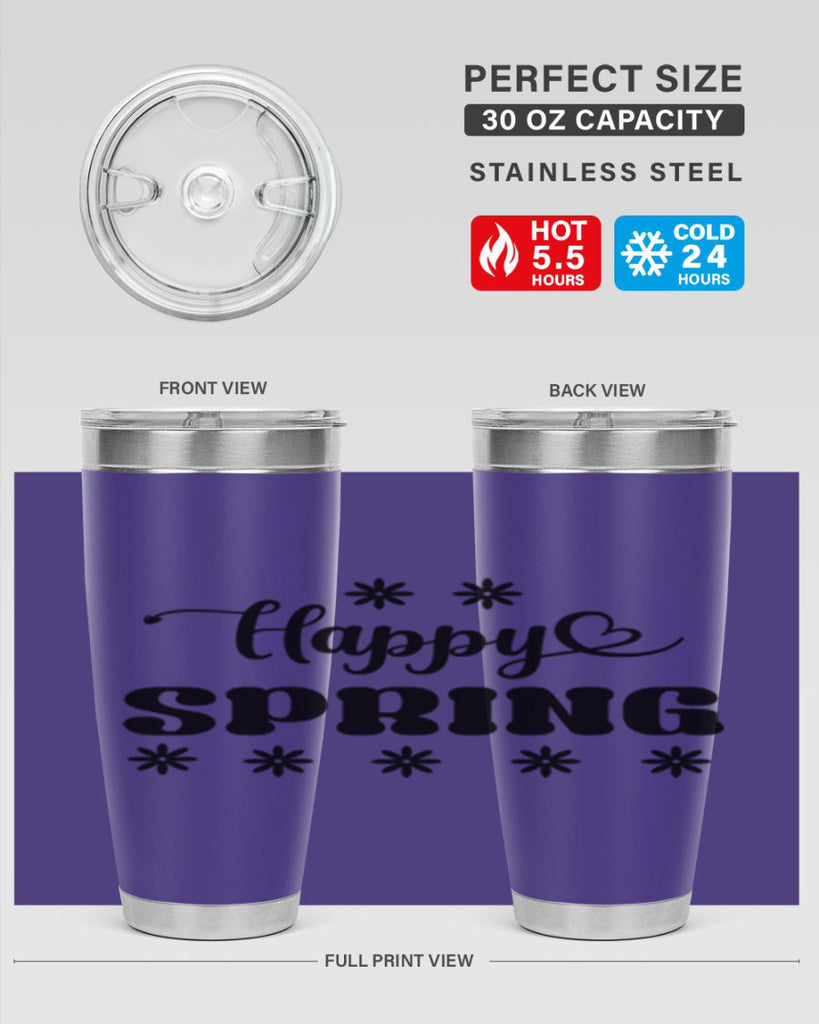Happy spring  178#- spring- Tumbler