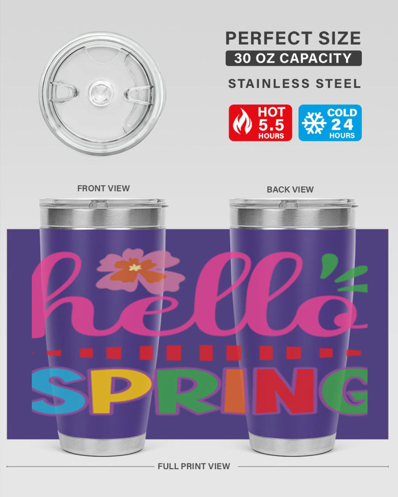 Hello Spring  231#- spring- Tumbler
