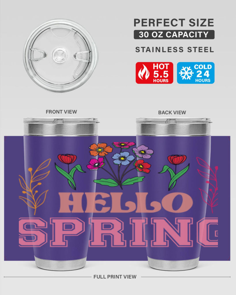 Hello Spring  234#- spring- Tumbler