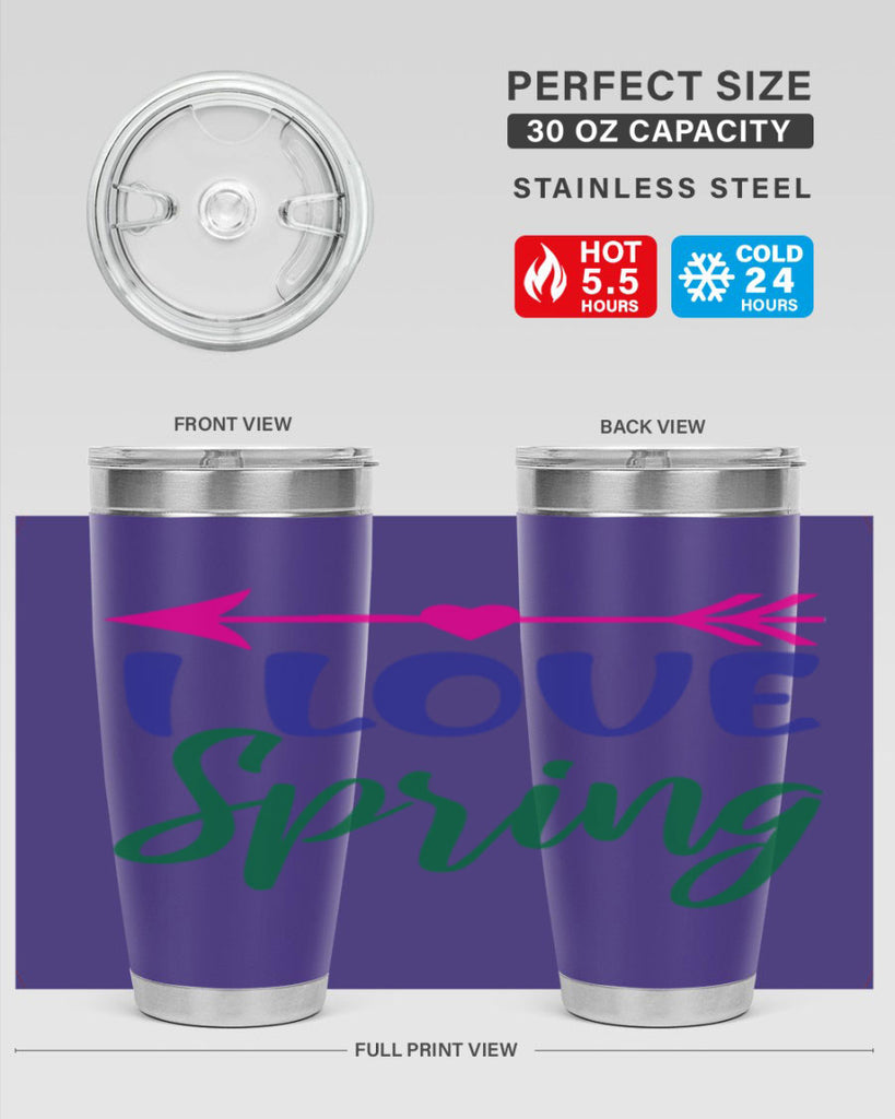 I Love Spring 272#- spring- Tumbler