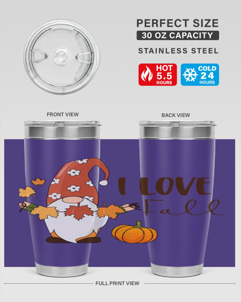 ILoveFallGnome 344#- fall- Tumbler