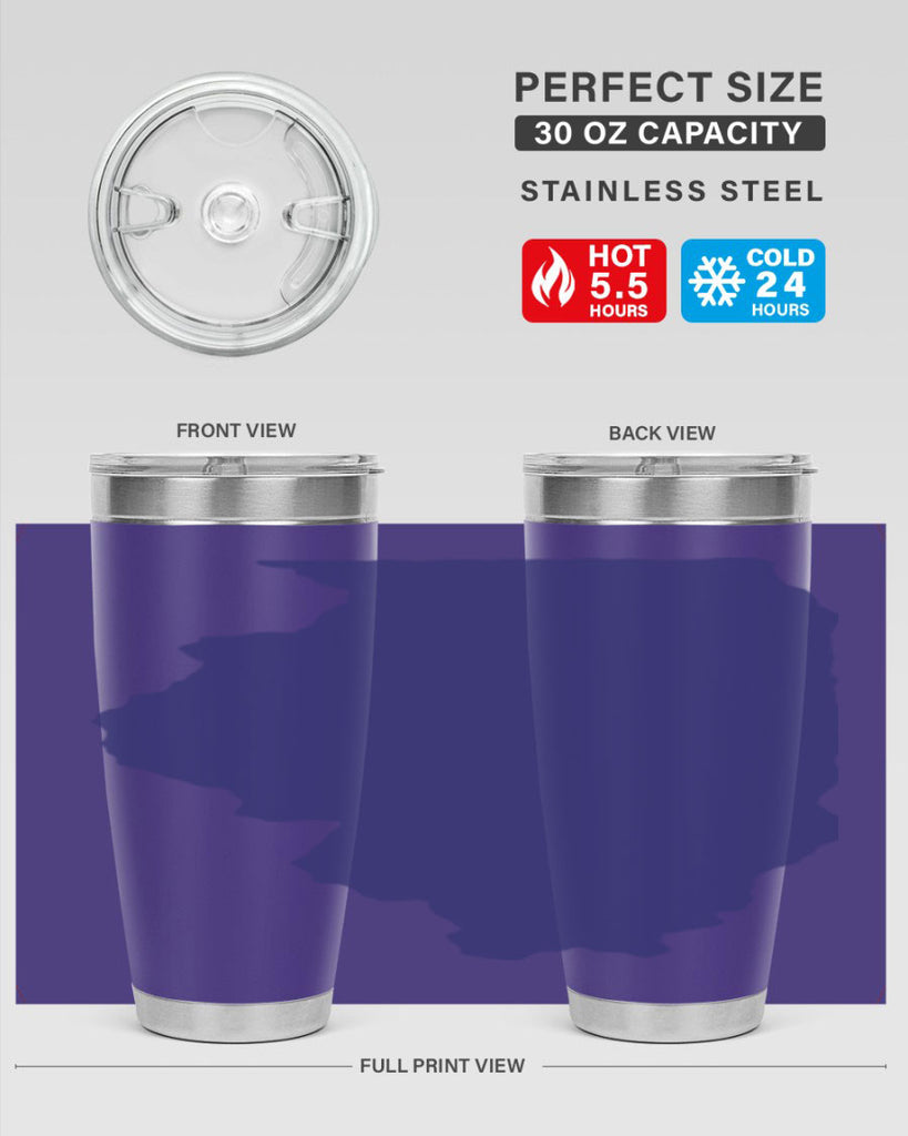 Illinois 38#- stateflags- Tumbler