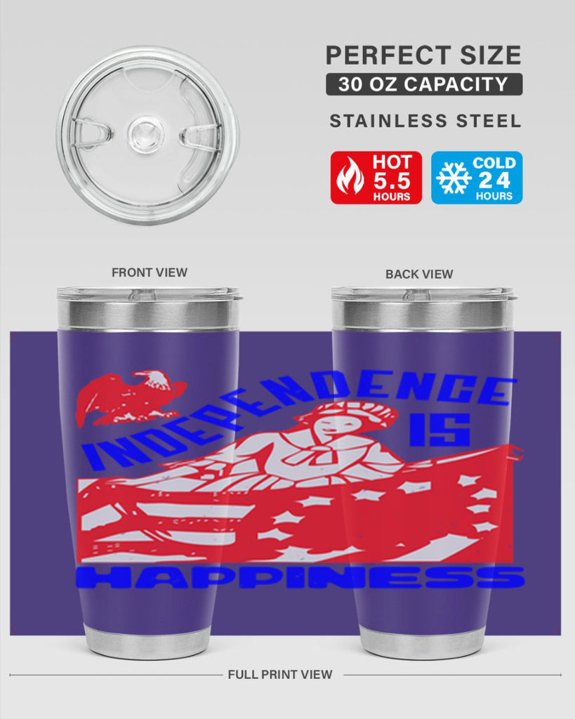 Independence is Style 26#- Fourt Of July- Tumbler